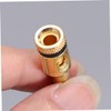KOMBIUDA 8pcs Gold Plated Speaker Cable Banana Plug Connectors Durable