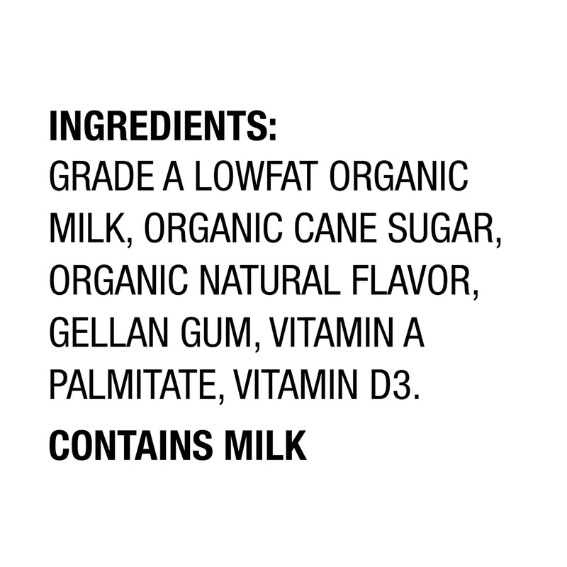 Horizon Organic Shelf Stable 1% Lowfat Vanilla Milk Boxes, USDA