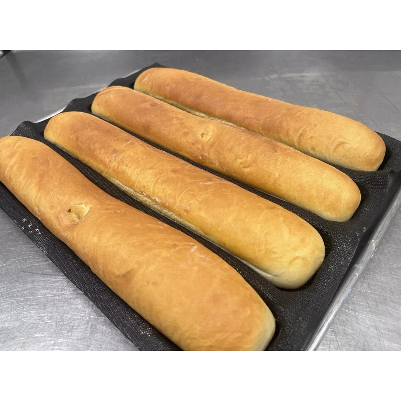 XL 15.5” SUBS Silform Style Silicone Baking Bread Mold Jersey