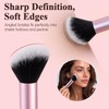 57Pcs Pink Makeup Brushes Set Professional with Case Premium Synthetic