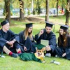 Huhumy 5 Pcs Dog Graduation Costume Set Include 2025 Pet