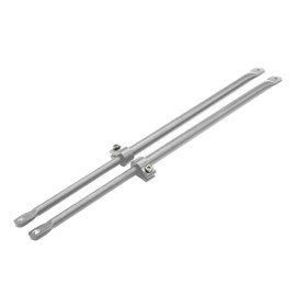Cycle Design Carrier Part, Adjustable Rack Stay, Fits 20-29 Inches, Silver