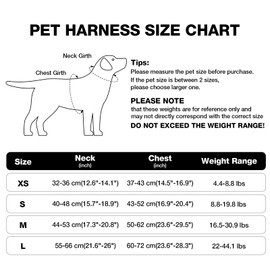 Feycig Dog Harness for Small Dogs, Anti-Pull Adjustable, Reflective Harness, Breathable, Soft, Mesh Harness, Dog Lightweight Puppy Harness, Chest Harness with Handle (Grey, Medium)