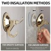 Antimbee Suction Cup Hooks, 5 Pack Suction Cup Hanger, Removable