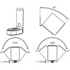 Q Acoustics 3000WB (Black) - Single Wall Bracket for 3010(i),