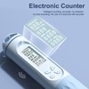 Cordless Jump Rope with Counter LCD Backlit Display Smart Weighted