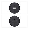 Relaxdays Camera Dummy Flashing Indoor & Outdoor Burglar Deterrent Surveillance