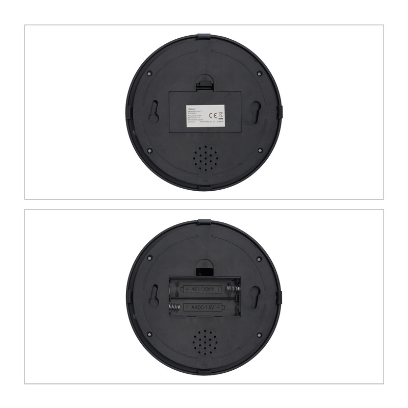Relaxdays Camera Dummy Flashing Indoor & Outdoor Burglar Deterrent Surveillance