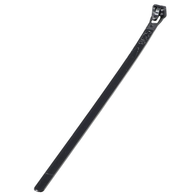 Ohm Electric RPT-250W30BK 09-1259 OHM Cable Ties, Repeat Ties, Reusable,