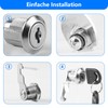 2pcs Cabinet Locks, 16mm Letterbox Locks, Security Letter Post Box