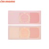 I'M MEME Afternoon Tea Blusher Palette 11.4g, Color:07 Peach and Rose Tea