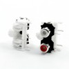 sourcing map 4 Pin 2 RCA PCB Mount Female Outlet