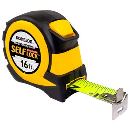Komelon EV28116; 16' X 1" Self Lock Evolution Tape Measure,