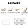 NIZADO -4" Cabinet Pulls Solid Stainless Steel Drawer Pulls Brushed