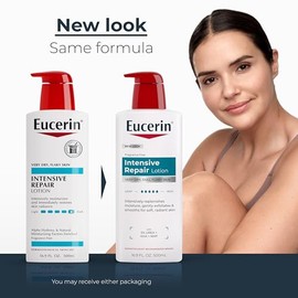 Eucerin Lotion, Intensive Repair, Rich Very Dry Skin, 16.9 Ounce Bottle