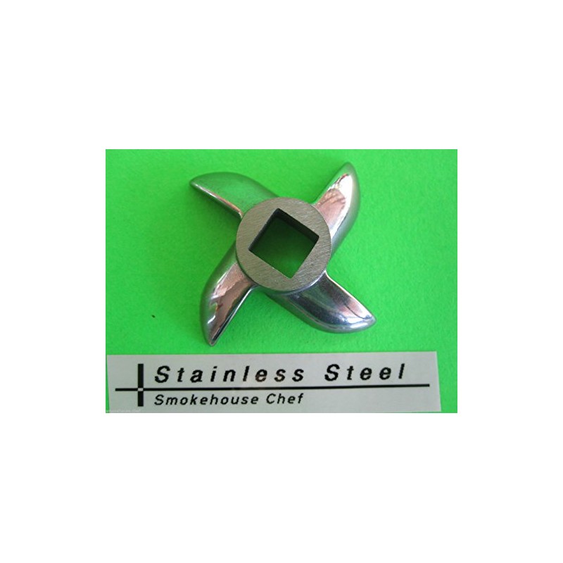 Size 8 SET Sausage Stuffer plate AND knife for Meat