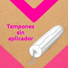Saba Tampones Regular V-eco Flujo Moderado sin aplicador, 16 piezas