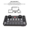 Live Sound Card, Bluetooth Mini Audio Mixer Board with Sound