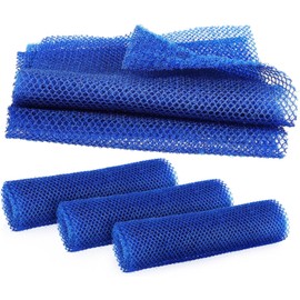 Red Exfoliante Africana de Baño 4 Piezas Suavizante Corporal de Nailon