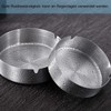 Ashtray Round Stainless Steel Ashtray 8cm Stainless Steel Ashtray 8