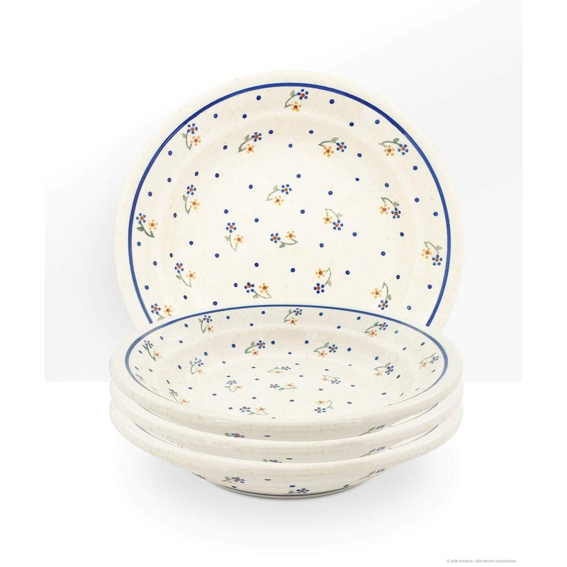 Bunzlauer Keramik Deep plate (dinner plate) shape 2, diameter 21.8