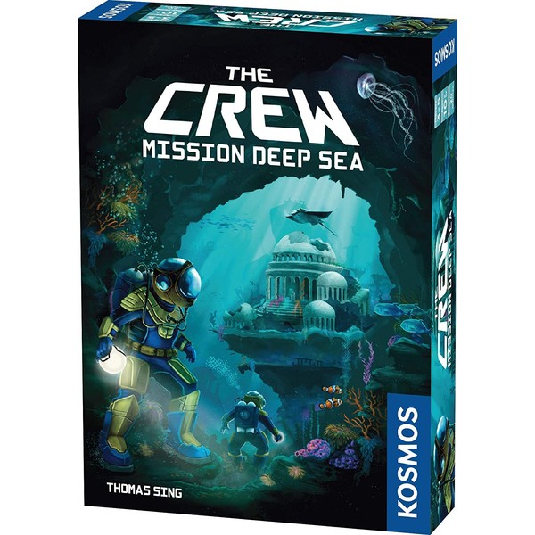 The Crew - Mission Deep Sea | Card Game | Cooperative | 2 to 5 Players | Ages 10+ | Trick-Taking | 32 Levels of Difficulty | Endless Replayability