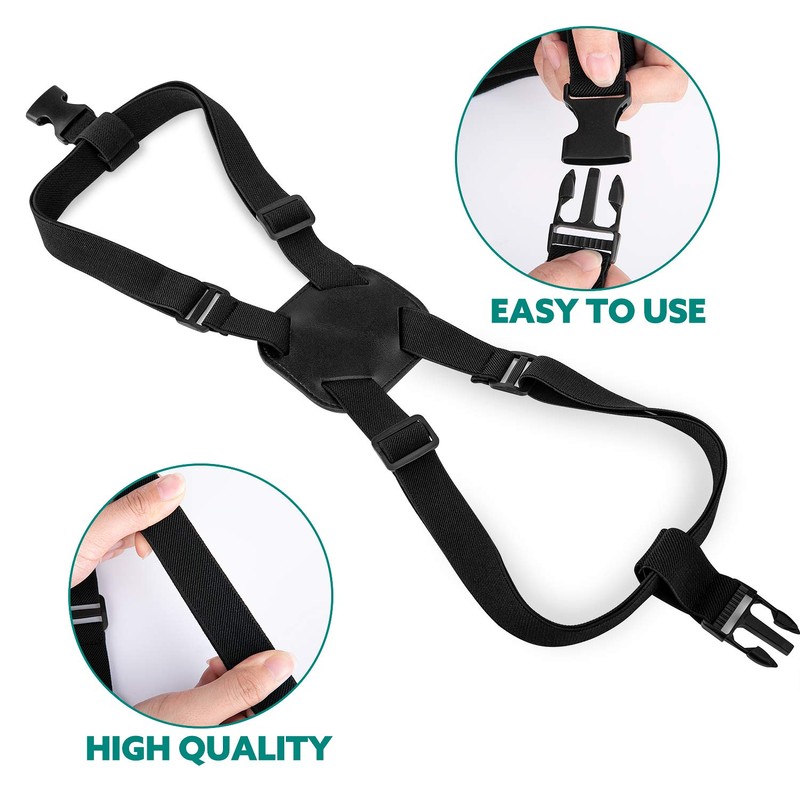 Luxebell Add A Bag Luggage Straps, Suitcase Belt Travel Accessories