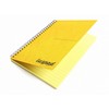 Silvine Luxpad A5 Memory Aid Yellow Paper Notebook - Lined