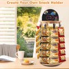 Wunzkii Chip Rack Display Stand, 5 Tiers 40 Clips Snack