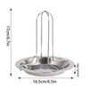 Yilceemy Roast Chicken Rack Stainless Steel Roast Chicken Rack Grill
