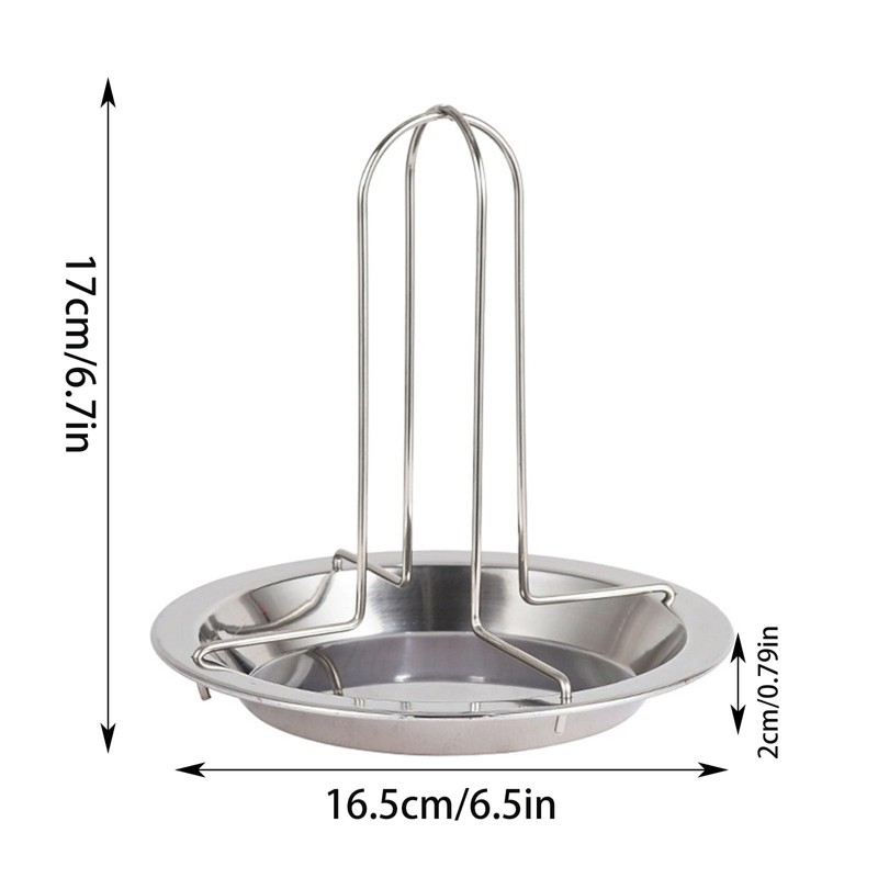 Yilceemy Roast Chicken Rack Stainless Steel Roast Chicken Rack Grill