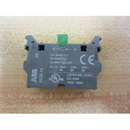 ABB MCB-10 CONTACT BLK 1-NO(FORMALLY SK-616-001-A)
