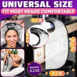 Hair Funnel for Washing Hair for Elderly - Shampoo Funnel Hair Washing Caps for Elderly Shampoo Caps for Washing Hair Wash Caps for Elderly - Hair Washing Tray for Sink at Home Hair Washing Basin