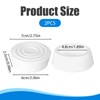 Pool Ladder Bumpers for Inground Pools - 2 Pack Rubber