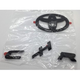 Genuine Toyota C-HR Black/Blackout Emblem/Badge Overlay Set PT948-1C200-02
