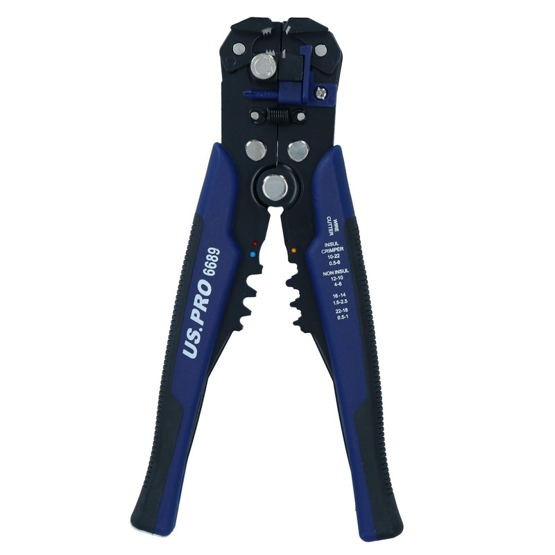 US PRO Auto Adjusting Wire Stripper & Crimper Pliers Multi