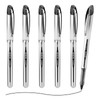 EYEYE 0.7mm Rollerball Pens Fine Point, 6 Pack of Pen