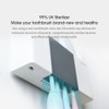 Liushu Toothbrush Sterilizer Box 4000mAh Rechargeable UV Disinfection Toothpaste Dispenser