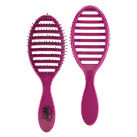 Wet Brush Cepillo de pelo de secado rápido, espíritu libre, sangría, diseño ventilado y cerdas ultrasuaves HeatFlex son seguras para secarse con mango ergonómico que gestiona los enredos y el cabello incontrolable, sin dolor
