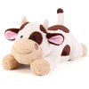 gnomantic Cow Weighted Stuffed Animals - 22 Inch 4.5 Pounds