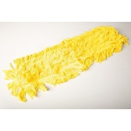Replacement 60cm (24") Dust Control Mop Sweeper/Floor Duster Acrylic Sweeper Head Yellow - DCS DB6RHYL