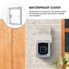 Angoily Doorbell Cover Transparent Rainproof Wireless Doorbell Splashproof Box For