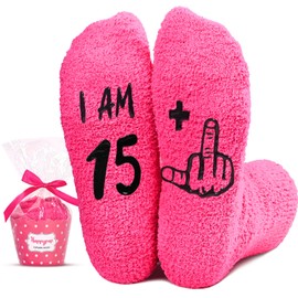 HAPPYPOP 16th Year Old Birthday Gifts - Gifts Ideas for 16 Year Old Teen Girls, 16th Birthday Socks for Teenage Girl