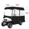VEVOR 4 Passenger Golf Cart Cover Driving Enclosure Waterproof Person