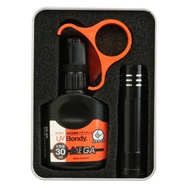UV-Bondy UB-S30MNZ Ub-Bondy Glue Starter Kit, Nozzle Type, 1.0 fl oz (30 ml)