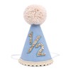 Agvgaza Half Birthday Hat -Baby 1/2 Birthday Cone Hat,Six Months