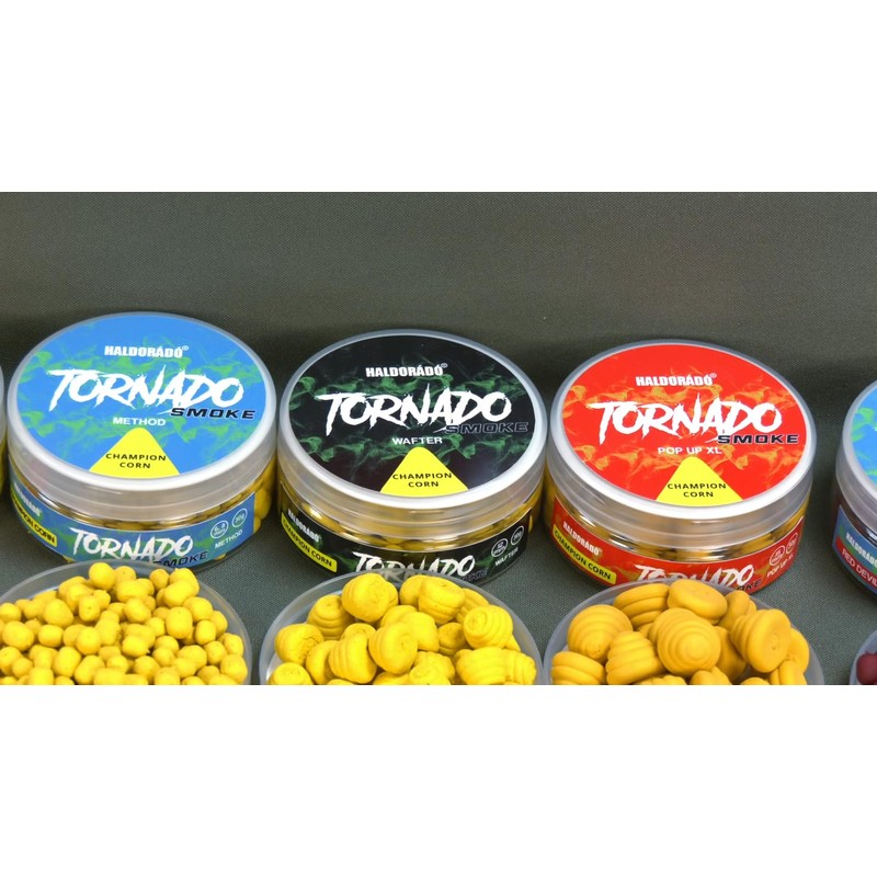 Haldorado Tornado Smoke Wafter, Champion Corn Flavour, 12mm Carp Fishing
