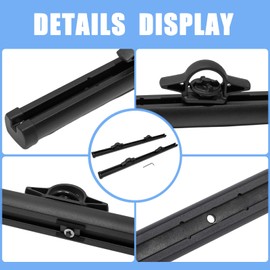 Truck Bed Rail System Compatible with Ford Maverick 2022 2023 2024 2025 2026 | Truck Slide Rails Left Right Side Rail System Aluminum (2PCS)