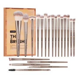 Maange MAG5748 set de 20 brochas dorado
