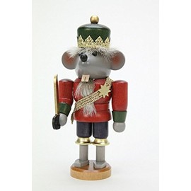 Adolf Herr Ulbricht Nutcracker Mouseking Glazed 6,70 inches